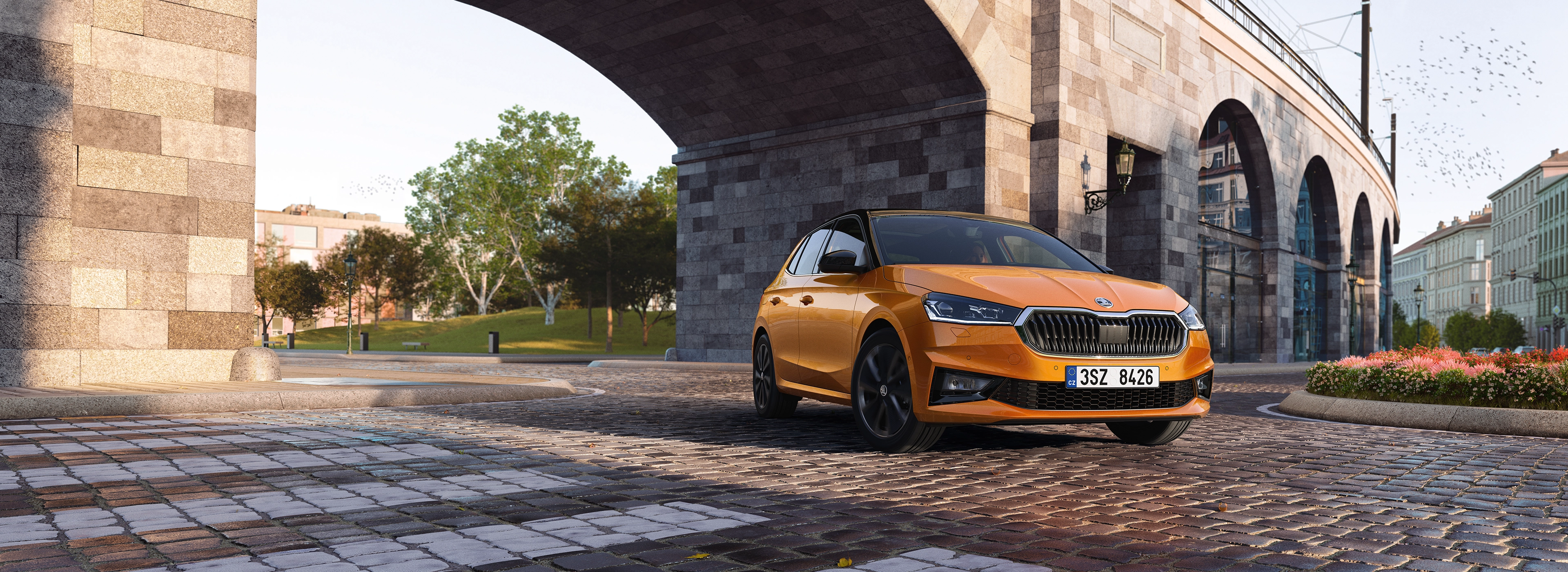 Škoda Fabia, resmi Škoda tanıtım görseli