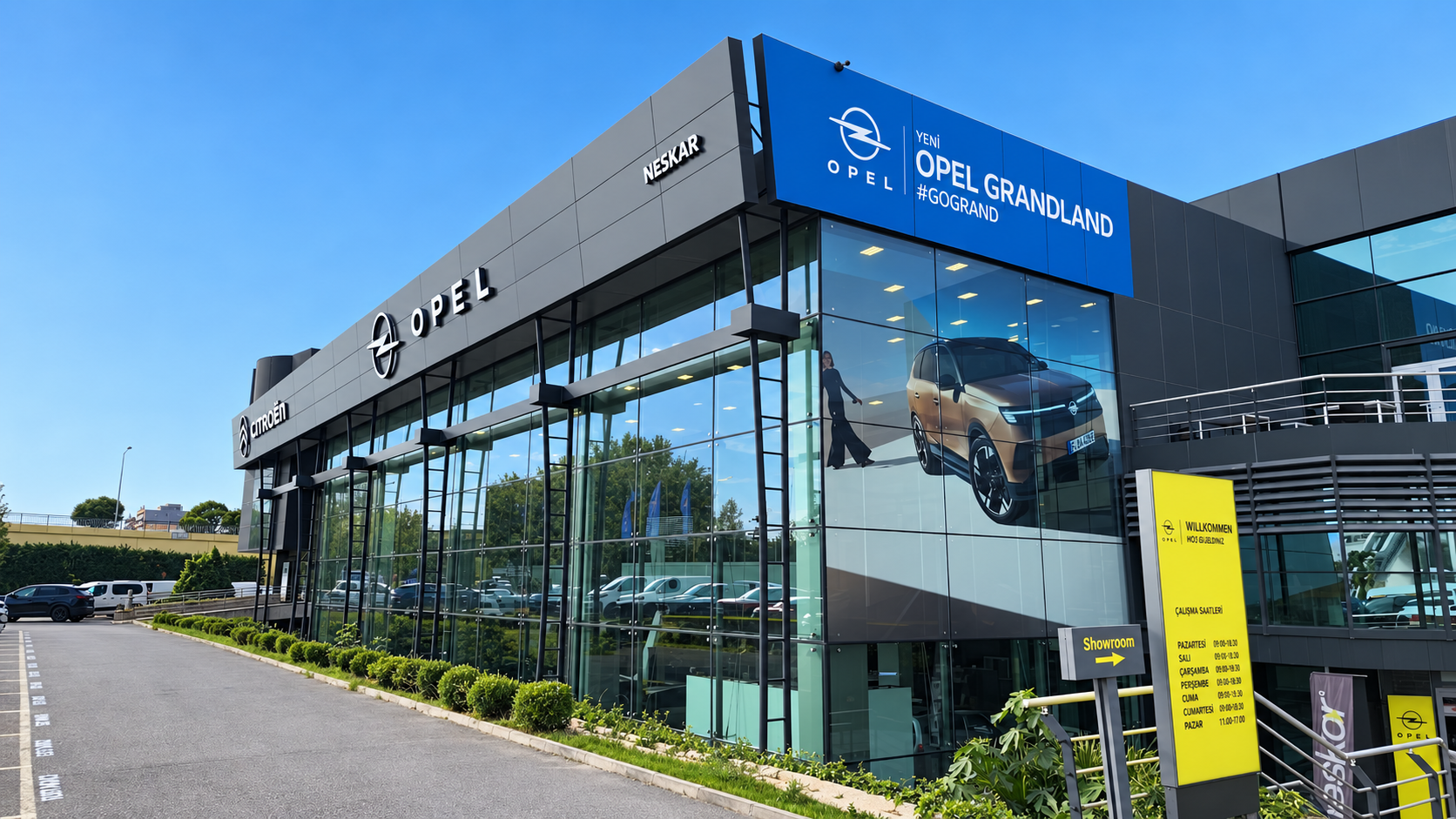 Neskar Nilüfer Opel ve Citroën tesisi